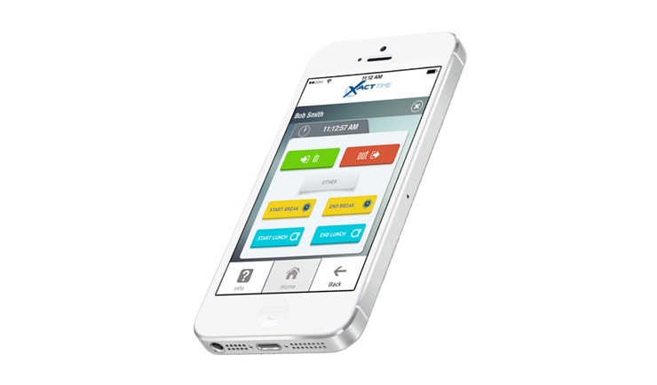 xacttime payroll app on cell phone
